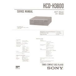 HCD-H3800