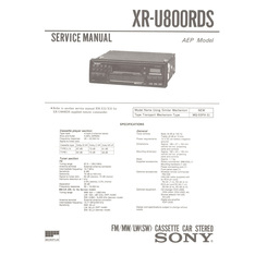 XR-U800RDS