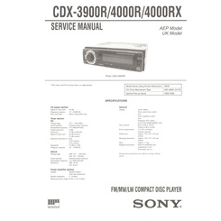 CDX-3900R