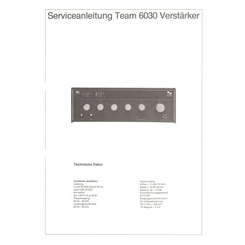 TEAM 6030 amplifier