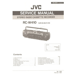 RC-W410 B/E/G/GI/V/VX