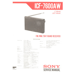 ICF-7600AW