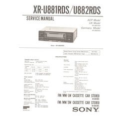 XR-U881RDS