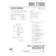 MHC-7700D