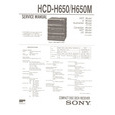 HCD-H650/H650M